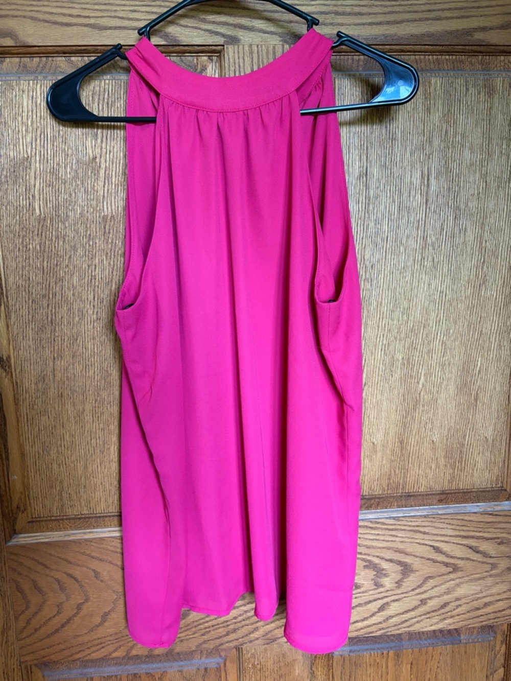 Gibson Pink Sleeveless Halter Top